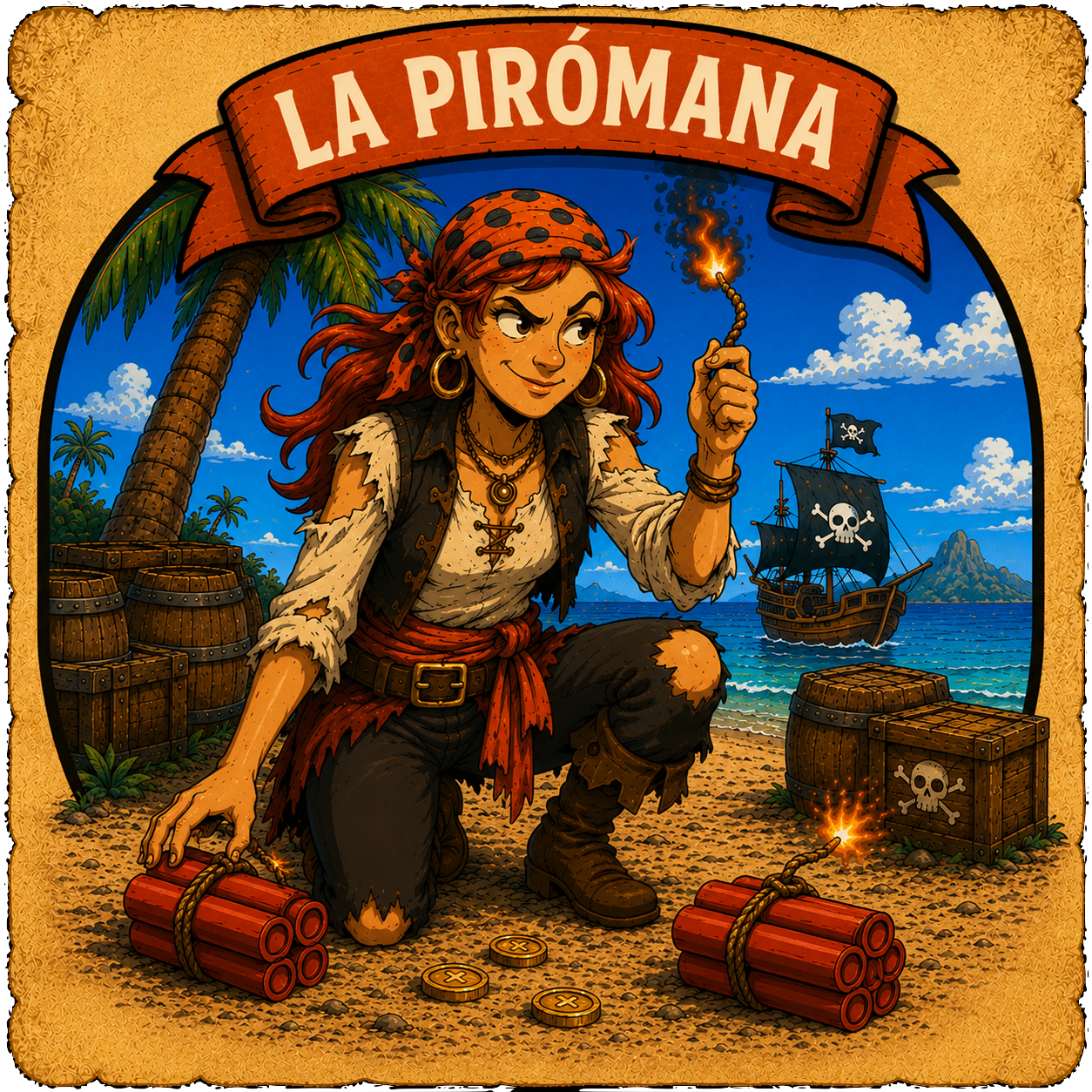 Carta La pirómana